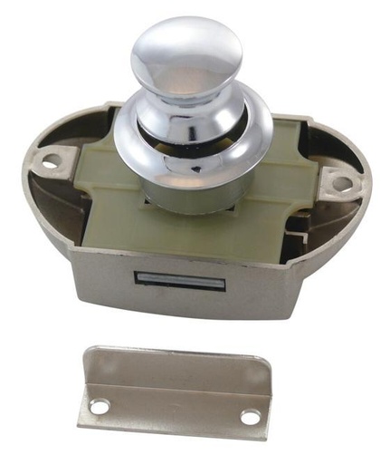 [8141873S] DRUCKKNOPFSCHLOSS - KUNSTSTOFF