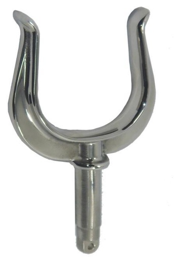 [814712450]  OARLOCK FORK - STAINLESS STEEL A4