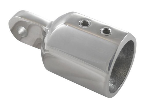 EMBOUT RENFORCÉ POUR TUBE AVEC 2 VIS - INOX A4