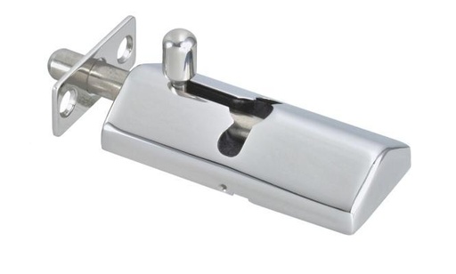 CHIUSURA A SCORRIMENTO CON COPERCHIO, A MOLLA - ACCIAIO INOX A4/NYLON