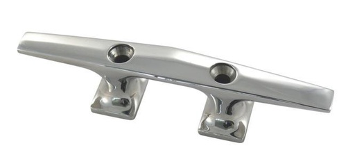 [8149254160] CORNAMUSA JOROBADA CON 2 PERFORACIONES - ACERO INOXIDABLE A4