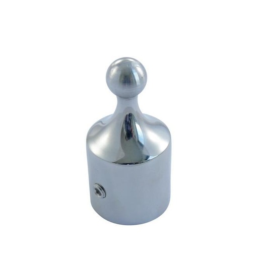 TAPPO SUPERIORE CON GIUNTO SFERICO - ACCIAIO INOX A4