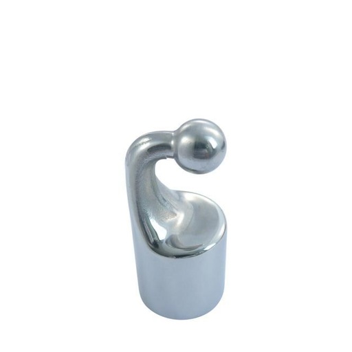 [814986422] TAPPO SUPERIORE CON SNODO SFERICO, 90° - ACCIAIO INOX A4