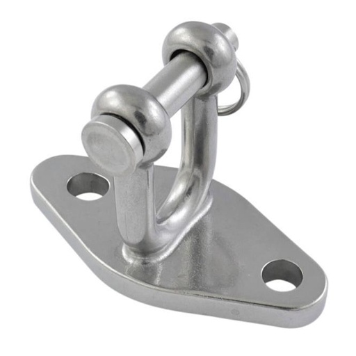[815054408] GRILLO A D CON PIASTRA DI BASE, SERIE MT - ACCIAIO INOX A4