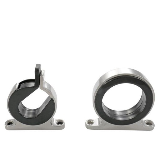 [8150624595] SUPPORTO PER CANNE DA PESCA, BLOCCABILE, SERIE MT - ACCIAIO INOX A4/PLASTICA