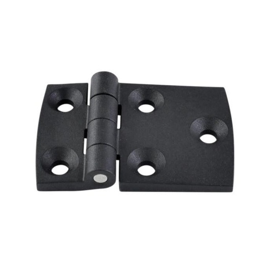 BISAGRA DE PLÁSTICO, ASIMÉTRICA - ACERO INOXIDABLE A4/PA