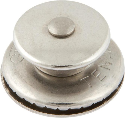TENAX KNOB UPPER PART WITH BIG CAP - BRASS