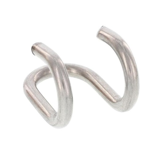 [815201216] DOUBLE HOOK - STAINLESS STEEL A2