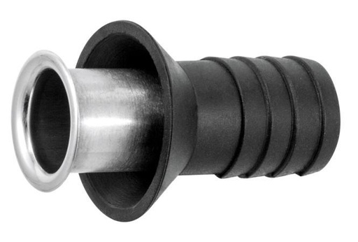 MINI THRU HULL - STAINLESS STEEL A2/RUBBER