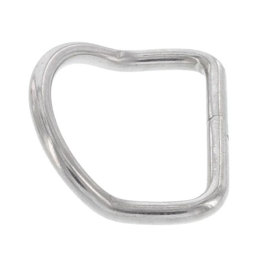ANILLO D DOBLADO 135° - ACERO INOXIDABLE A4