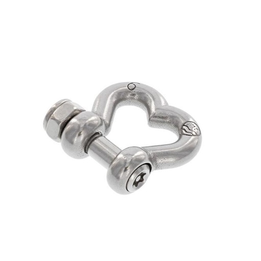 [815250206] MANILLE 3 VOIES EN FORME DE CŒUR, MT-SÉRIE - INOX A2