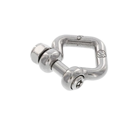 [815251206] DIAMOND SHAPED CHAIN CROSS SHACKLE, MT-SERIES - STAINLESS STEEL A2