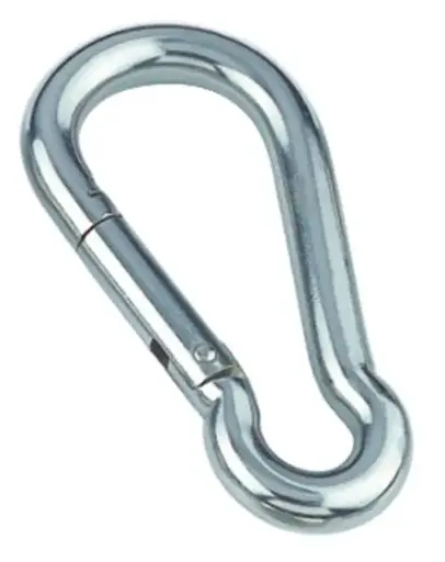 GANCHO DE RESORTE - ACERO INOXIDABLE A4