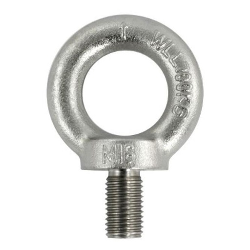 [DIN 580] BULLONE AD OCCHIELLO FORGIATO DIN 580 - ACCIAIO INOX A4