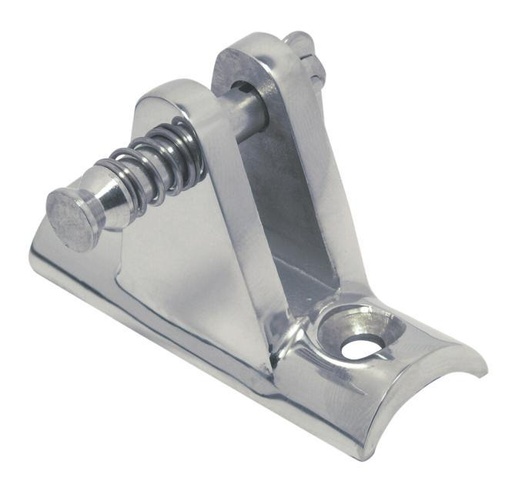 [8329456 17] DECK HINGE WITH DROP NOSE PIN, CONCAVE - STAINLESS STEEL A4