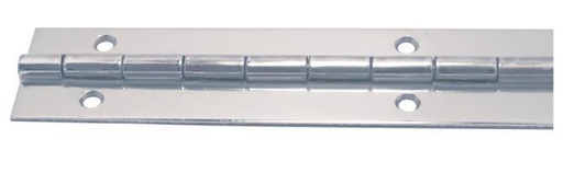 BISAGRA CONTINUA - ACERO INOXIDABLE A2
