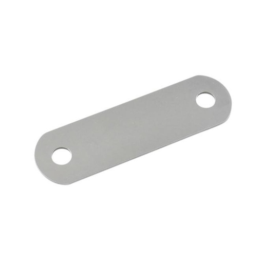 [83544GP]  PIASTRA DI MESSA A TERRA DELLA FASCETTA STRINGITUBO - ACCIAIO INOX A4