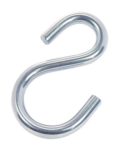  S-HAKEN, ASYMMETRISCH - EDELSTAHL A4
