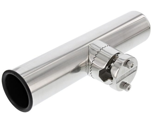 [8421422-25] PORTACAÑAS AJUSTABLE PARA RIEL - ACERO INOXIDABLE A4