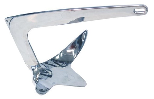 LEE ANCHOR, M-ANCHOR, MIRROR POLISHED - STAINLESS STEEL A4