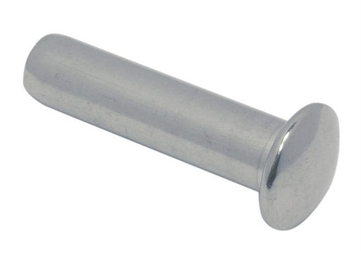 MINI-DOME HEAD TERMINAL, THIN WALLED - STAINLESS STEEL A4