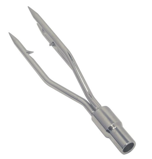 [847946] TRIDENT FISHHOOK DELTA - STAINLESS STEEL A4