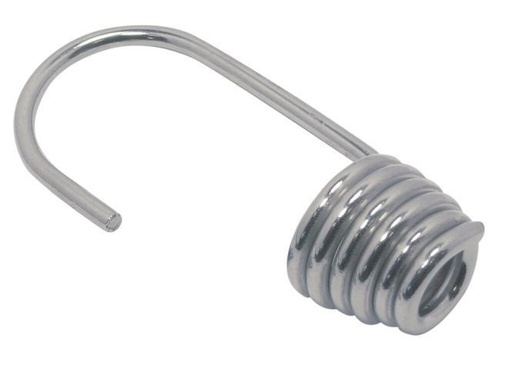  GANCHO DE CORDÓN ELÁSTICO PARA AMARRE DE VELAS - ACERO INOXIDABLE A2