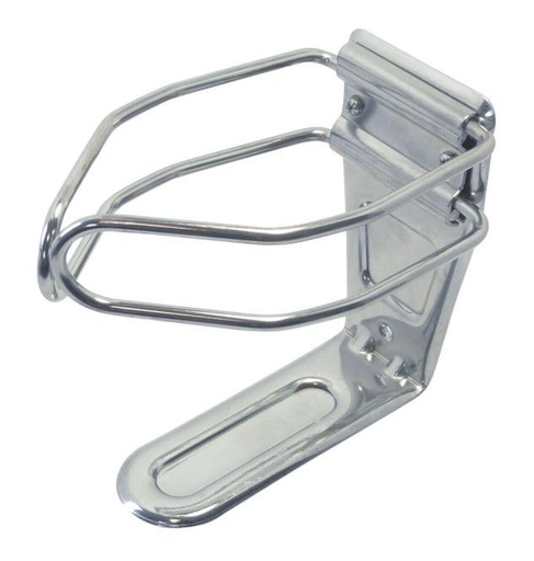 [85252140] BOTTLE HOLDER FOR WALL MOUNT - STAINLESS STEEL A2