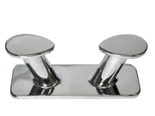 BOLARDO DOBLE - ACERO INOXIDABLE A4