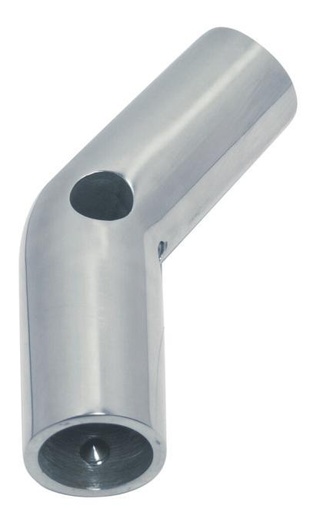  ACCESORIO DE CODO, 140° - ACERO INOXIDABLE A4