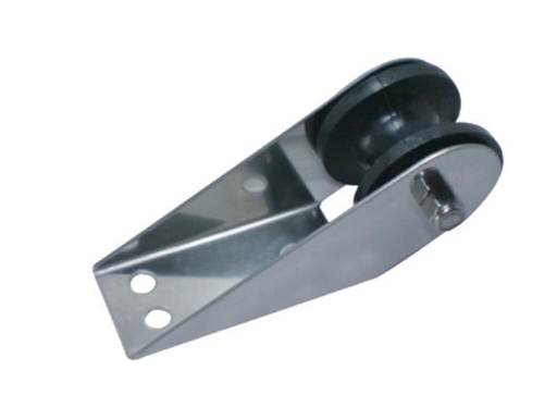 [8566250] SHORT BOW ROLLER - STAINLESS STEEL A2