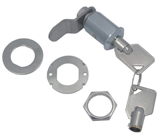 [8591240] SERRURE AVEC VERROU TOURNANT - INOX A2/LAITON