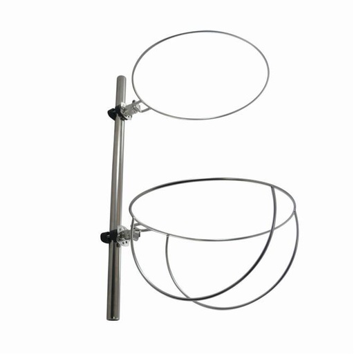 SOPORTE DE GUARDABARROS PLEGABLE CON ESLABÓN GIRATORIO - GUARDABARROS