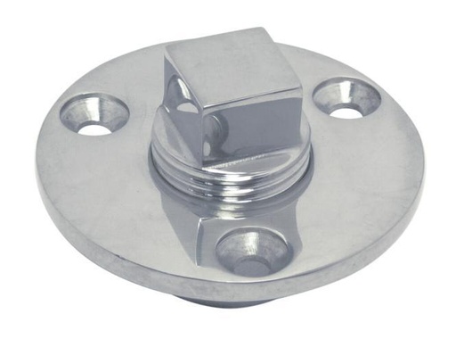 [8700426 16] BOUCHON DE NABLE À VISSER, ROND - INOX A4