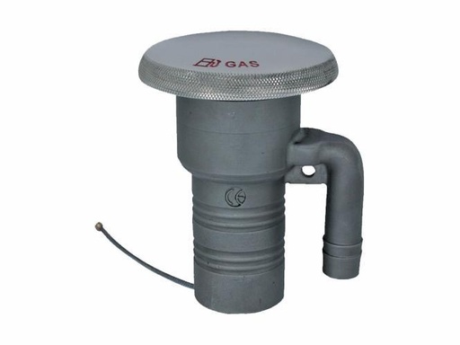 RIEMPIMENTO DEL PONTE CON TUBO FLESSIBILE VENTILATO - ACCIAIO INOX A4