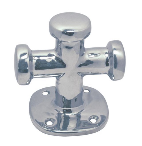 [8885460 60]  CROSS BOLLARD - STAINLESS STEEL A4
