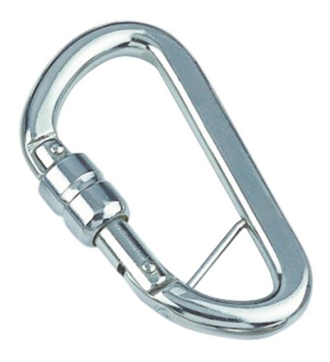  SPRING HOOK WITH SELF-LOCK SLEEVE AND BAR - STAINLESS STEEL A4