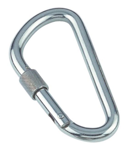 [8955410 115] GANCHO DE RESORTE CON CASQUILLO ROSCADO - ACERO INOXIDABLE A4