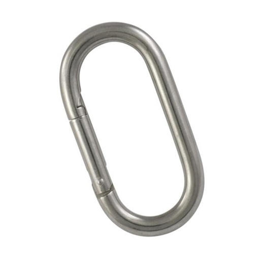  OVAL SPRING HOOK - STAINLESS STEEL A4