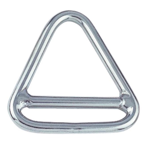ANILLO TRIANGULAR CON BARRA - ACERO INOXIDABLE A4