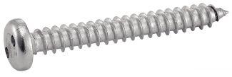 [DIN 7981] TORNILLOS DE SEGURIDAD INVIOLABLES CABEZA CILINDRICA ?SNAKE EYE? - ACERO INOXIDABLE A2 (SIMILAR ISO 7049, NFE25-658, UNI 6954)