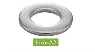 [DIN 433] RONDELLE PIATTE - ACCIAIO INOX A2 (simile ISO7092, NFE25-514)