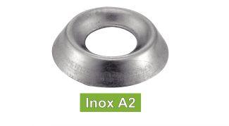 ARANDELAS OVALILLOS MECANIZADOS - ACERO INOXIDABLE A2