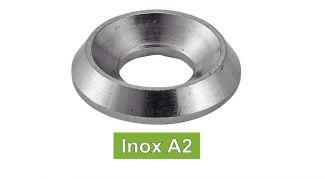 MACHINED CUP WASHERS - STAINLESS STEEL A2