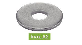 [DIN 440 R] ARANDELAS PARA CONSTRUCCIONES MADERA FORMA R - ACERO INOXIDABLE A2 (SIMILAR ISO 7094)