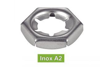 [DIN 7967] PAL SELF-LOCKING COUNTER NUTS - STAINLESS STEEL A2 (NFE27-460)
