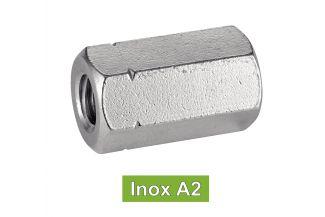 DADI ESAGONALI, M = 3XD - ACCIAIO INOX A2