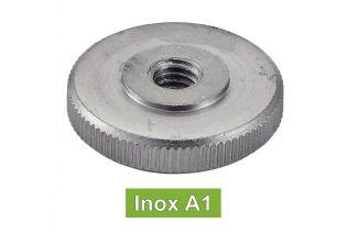 [DIN 467] KNURLED THUMB NUTS THIN TYPE - STAINLESS STEEL A1 (UNI 6603)