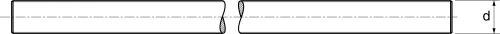 THREADED RODS -UNC- 3 FEET LENGTH - Stainless steel a2