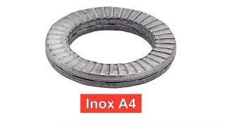 ASSEMBLED SELF-LOCKING WASHER - STAINLESS STEEL A4